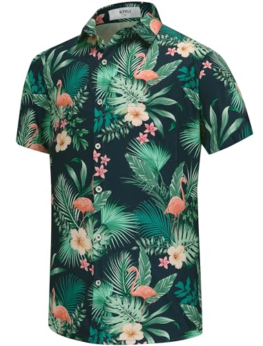 KYKU Funky Hawaiian Shirt for Men Perfect for Palm Beach Vacations
| KYKU Fun Hawaiian Shirt for Men Ideal for Tropical