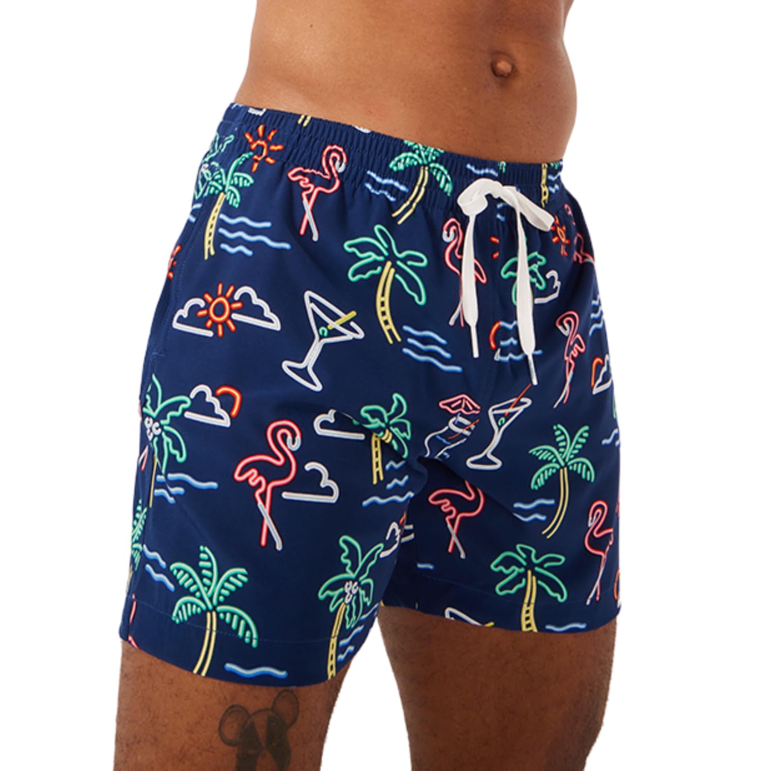 Chubbies Mens Swim Trunks - 4-Way Stretch Swim Shorts for Men with Elastic Waist and Drawstring
Chubbies Mens Swim Trunk